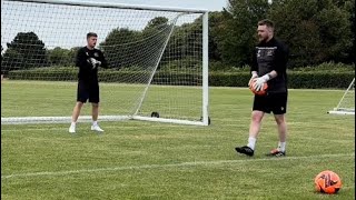 Romsey Town 2024 pre season goalkeeper session 4 [upl. by Tehr866]