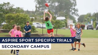 Year 7 ASPIRE Sport Specific Trials for 2025  Varsity College Australia [upl. by Enitsud]