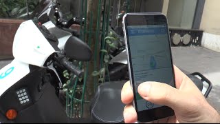 On a testé CityScoot le scooter en libre service [upl. by Nyrehtak258]