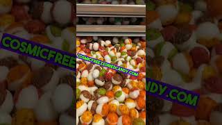 Tajin Freeze Dried Candy is AMAZING tajin chamoy freezedriedcandy skittles [upl. by Berkie]