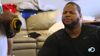 Tank Drills Ndamukong Suh  American Muscle [upl. by Yerot]