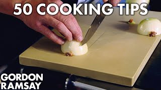 50 Cooking Tips With Gordon Ramsay  Part One [upl. by Sirromad841]