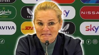 Sarina Wiegman postmatch press conference  Ireland Women 02 England Women [upl. by Thaxter]