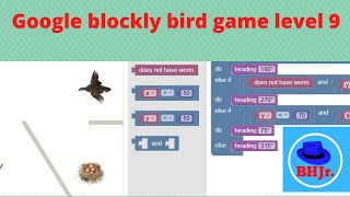 google blockly bird game level 9 [upl. by Irmine927]