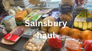 Sainsbury haul 61024 [upl. by Arocahs]