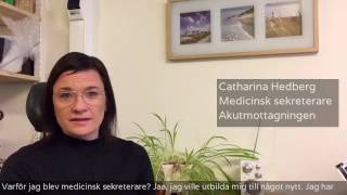 Catharina Hedberg medicinsk sekreterare [upl. by Malet]