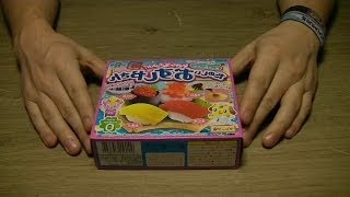 ASMR  Popin cookin Sushi Japanese candy [upl. by Eimac340]