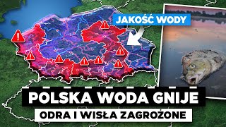 Polskie rzeki UMIERAJĄ  Odra i Wisła NAPRAWDĘ ZAGROŻONE [upl. by Rebm]