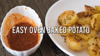 Oven Baked Potatoes with Blackpepper amp Cajun Spice [upl. by Osyth578]