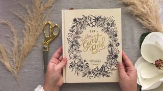 The Interactive Wedding Guest Book by Lily amp Val [upl. by Oht]