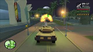 GTA San Andreas  6 Star Wanted Level Rampage [upl. by Haily]