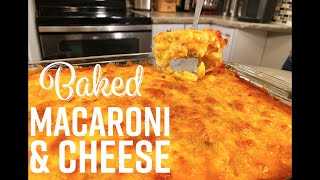 Baked Macaroni amp Cheese  Easy Original Recipe [upl. by Randie]