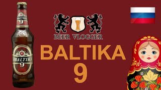 🍺 Cerveza Baltika 9 🍺 Cata amp Reseña [upl. by Publius]