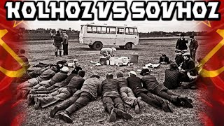 Soviet Collective Farming The Difference Between Kolkhoz And Sovkhoz Explained [upl. by Fransisco]