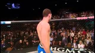 UFC 168 Weidman v Silva 2 LEG BRAKE [upl. by Aiet469]