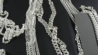 925 Silver Miami Cuban Link Cuban Link amp Curb Link Chains From Italy [upl. by Mccully940]