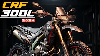 2024 Honda CRF300L A Revolutionary Ride Experience Awaits [upl. by Zonda]