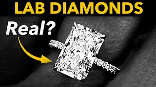 Are Lab Grown Diamonds Real Do Lab Grown Diamonds LOOK The Same As Natural 👀 [upl. by Parshall]