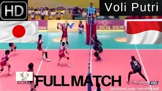 FULL MATCH Voli Putri Indonesia vs Japan VTV Cup 2017 FULL HD [upl. by Stuart]