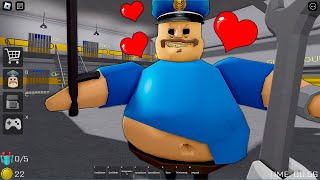 Barry Wants to Hug Me Love Mode in Barrys Prison Run Roblox [upl. by Aniale]