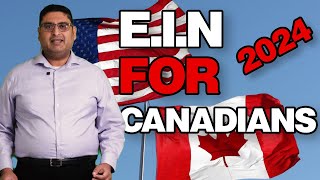 How to Get an EIN as a Canadian Business 2024 A guide to US Business Expansion [upl. by Jeroma]