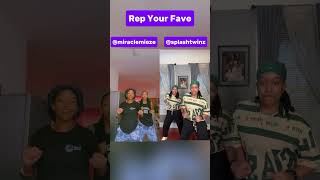 Rep Your Fave 🔥  Dance Battle  Tshwala Bam Viral tiktok dance challenge dancechallenge dance [upl. by Nannie]