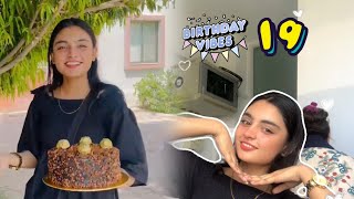 My 19th birthday vlog birthday in university vlog  Wania Azam vlog [upl. by Nhguav]