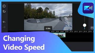 How to Change Video Speed to Create Slow Motion and Fast Motion Videos  PowerDirector App Tutorial [upl. by Aniaz]