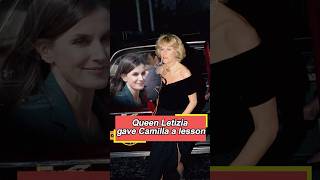 Queen Letizia gave Camilla a lessoncelebrity foryou usa [upl. by Kallick]