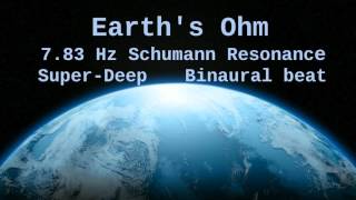 Earths Ohm 783 Hz Deep Theta Binaural Beat  Schumann Resonance for 12 Hours [upl. by Cheung]