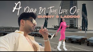 A Day in the Life of Sunny amp Laddoo Romantic Date in Dubai [upl. by Poppo496]