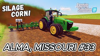 ALMA MISSOURI FS22  Anhydrous Cultivating  Planting Silage Corn 🌽  4K Timelapse [upl. by Ielarol233]