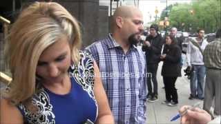 Jarrod Schulz amp Brandi Passante  Signing Autographs at their NYC hotel [upl. by Gastineau]