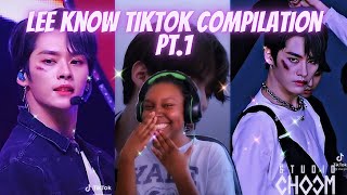 THIS IS WHY THEY HIDE HIM Lee Know Lee Minho Stray Kids Tiktok Compilation  Tiktok Edit REACTION [upl. by Aniluj]