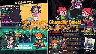 FNF PICO UPDATE FNF Update Playable  New Result Animations amp Mix Songs [upl. by Ennairek370]