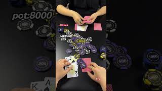 FINGER GAME  who win foryou poker pokerstars casinogames [upl. by Ahsatel521]