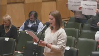 Intervención en el pleno de Zaragoza de nuestra compañera Alba Romero  ANSAR [upl. by Carlie35]