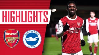 HIGHLIGHTS  Arsenal Academy vs Brighton 50  Balogun Azeez Moller [upl. by Irakuy]