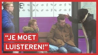 VRIENDIN MISHANDELT VRIEND OP STRAAT  BONDGENOTEN [upl. by Acinorrev]