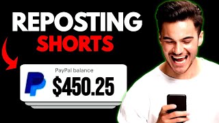 How to Make Money Reposting videos on Youtube Shorts [upl. by Millie147]