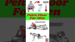 Pelvic Foor Exercises For Men shorts pelvichealth homeworkout [upl. by Mika]