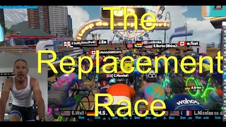 Zwift race  race replacement [upl. by Nudnarb]