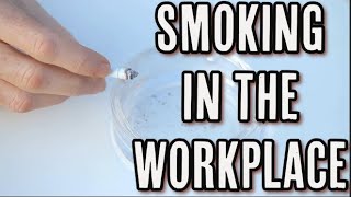 SMOKING IN THE WORKPLACE [upl. by Ahsinauq]