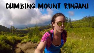 Climbing Mount Rinjani [upl. by Eudora]