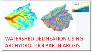 Watershed Delineation uisng ArcHydro Tool in ArcGIS [upl. by Ayal]