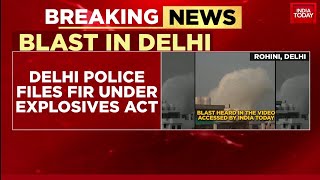 Blast Site Cordoned Off Cops To Transfer Bomb Blast Case To Special Cell  Delhi School Blast [upl. by Carlile697]