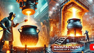 Manufacturing process of cauldron [upl. by Trebbor363]