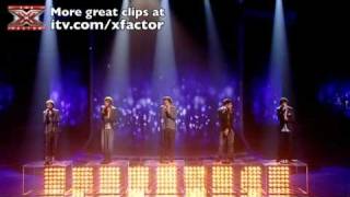 One Direction sing The Way You Look Tonight  The X Factor Live show 6  itvcomxfactor [upl. by Lasala]