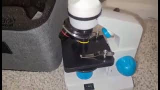 HSL Microscope for Kids40X 2000X monocular Microscopes for Adults Students Beginner Review great f [upl. by Kelcie815]