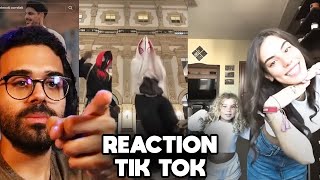 DARIO MOCCIA REAGISCE AL SUO FEED TIK TOK [upl. by Norahs61]